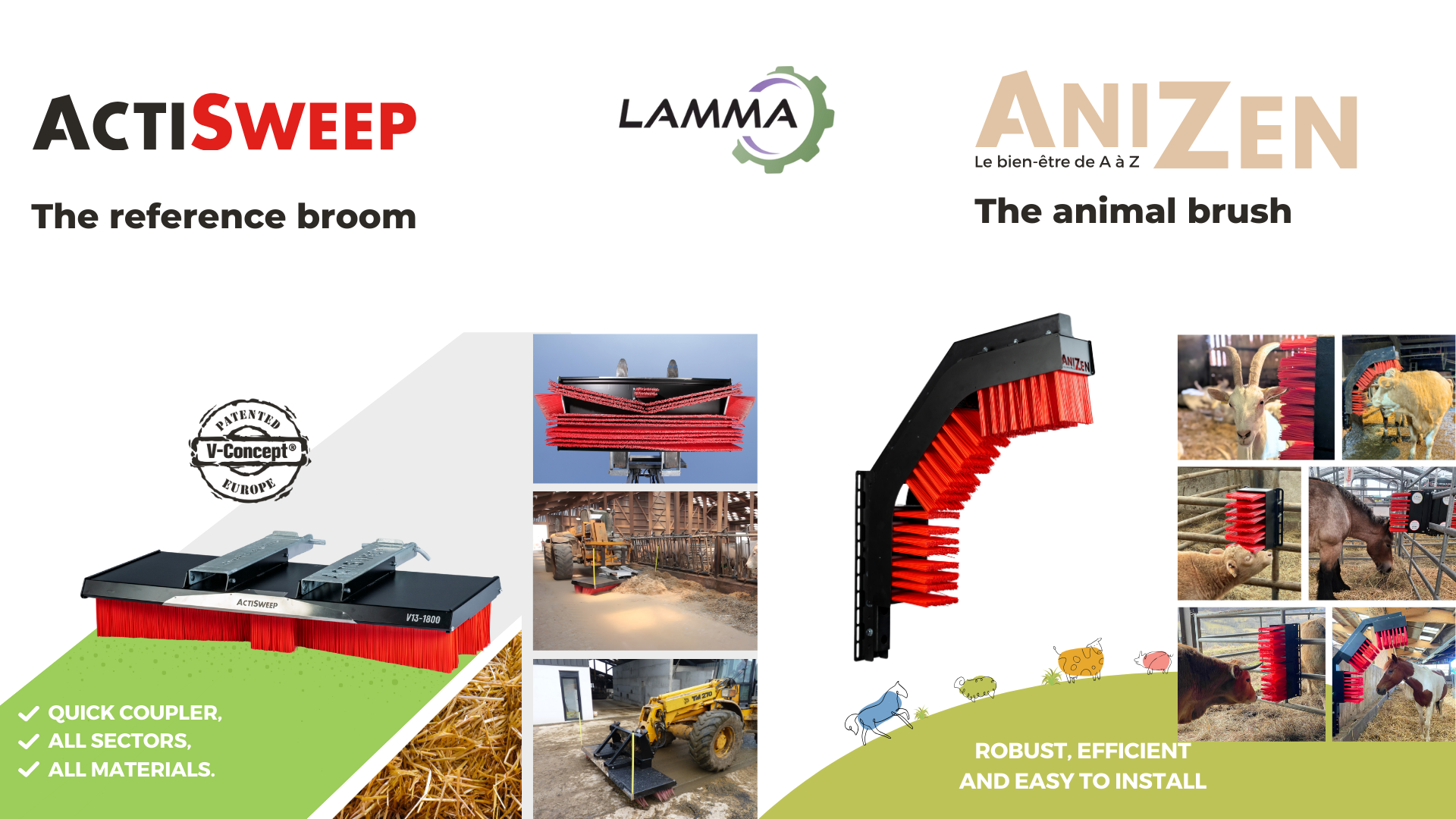 ActiSweep de retour au LAMMA Show 2026 !