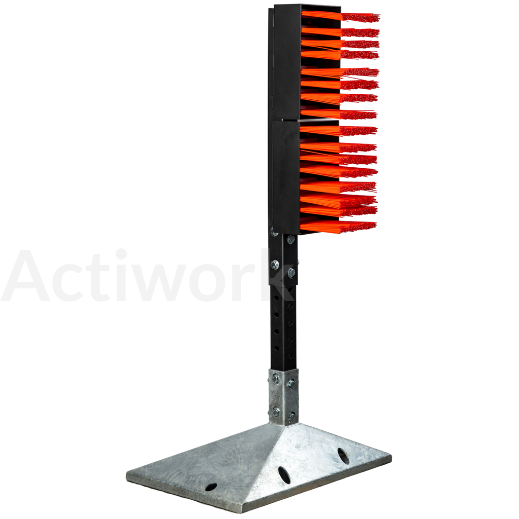 Brosse AniZen double sur pied